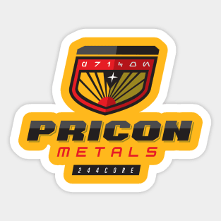 Pricon Metals Sticker